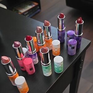 Clinique Lipstick Collection - Bold and Bright Shades
